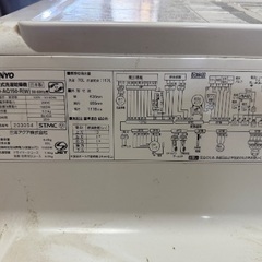 ドラム式洗濯機(2008年製)の画像