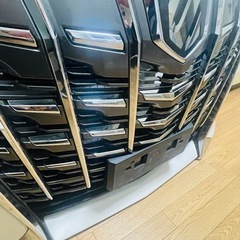 アルファード30 フロント　バンパー　パールの画像