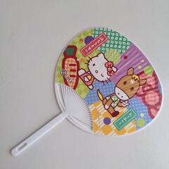 非売品・JRA ターフィー＆ハローキティ コラボ ミニうちわ5本 セットの画像