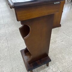 ★リユースのサカイ高崎店★TJ12466 カリモク 電話台 茶 H68.5×D26×W27.5 クリーニング済みの画像