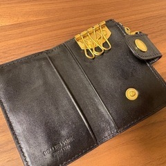 未使用 BELLIES YORK 本革キーケース ブラックの画像