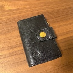 未使用 BELLIES YORK 本革キーケース ブラックの画像