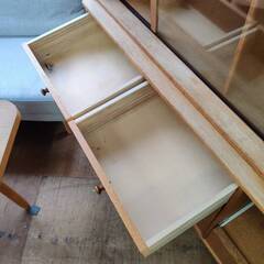 【愛品倶楽部柏店】MOMO NATURAL モモナチュラル カップボード VENT 幅120cmの画像