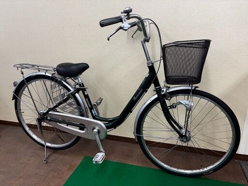 中古車 シティサイクル マルイシ「ロマンス」その② アルミフレーム 変速なし 26インチ【高針店在庫品】