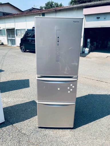 ?Panasonic ノンフロン冷凍冷蔵庫 NR-C340C-N