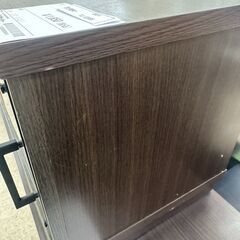★リユースのサカイ高崎店★TJ12468  テレビ台 ダークブラウン H40.5×D38×W120.3 クリーニング済みの画像