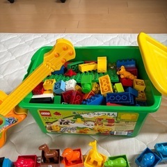 大人気知育おもちゃまとめ売り♪アンパンマン・トーマス・LEGO・ピタゴラブロック・お医者さんセットの画像