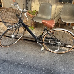 A13【大阪堺市/引取】中古シティサイクル/27インチ/ブラック A13【大阪堺市/引取】中古シティサイクル/27インチ/ブラック
