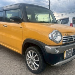 【支払総額24.8万円】h28年式人気のツートーン ハスラー 車検付き 機関良好 内外装良好 レーダーブレーキサポートII S-eneチャージ フルセグTV BTオーディオETC 即日納車ok！の画像