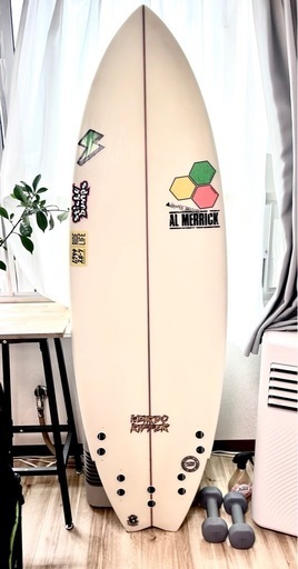 CI Weirdo Ripper 5'7 28.6Lサーフボード (ふぁぶりーず) 大通の