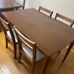 【4人用】ダイニングテーブルセット