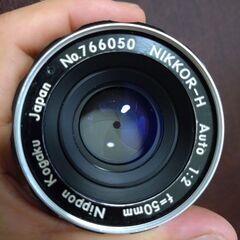 優良品　★NIPPON KOGAKU★ NIKKOR-H AUTO 50mm F2 分解清掃済の画像