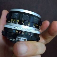優良品　★NIPPON KOGAKU★ NIKKOR-H AUTO 50mm F2 分解清掃済の画像