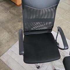【配送無料】オフィスチェア2脚セット　5319の画像