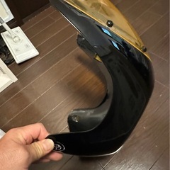バイク用 ビキニカウル カフェレーサー 汎用 ブラック イエロー スクリーン　エストレアに装着していました。の画像