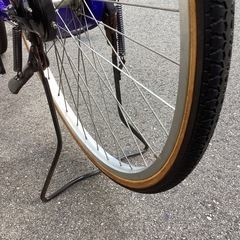 ♪ジモティー特価♪少し大きめのママチャリ　２７型中古自転車の画像