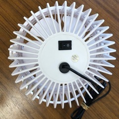 卓上扇風機　USB電源の画像