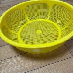 やや大きなザルの画像