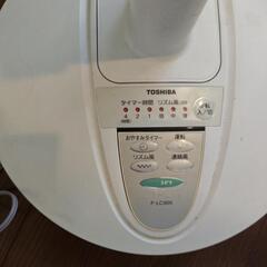 マイナスイオンの扇風機リモコン付き。の画像