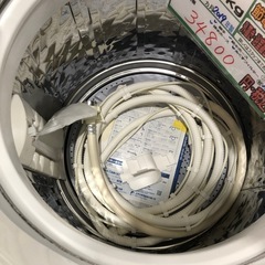 配送可【シャープ】8K洗濯機★2019年製　分解クリーニング済み/6ヶ月保証付き【管理番号10808】の画像