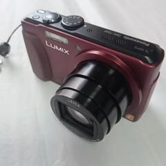 パナソニックデジタルカメラDMC-TZ40赤の画像