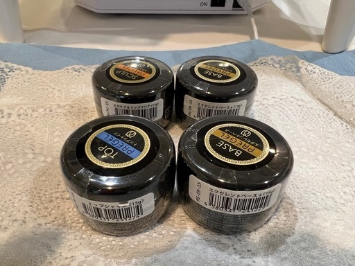 新品未開封☆プリジェル/ベース2個＆トップ1個＆スカルプトップ1個