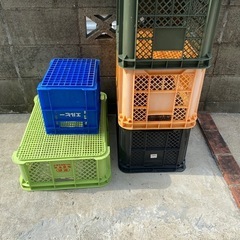 みかん箱　薪入れの画像