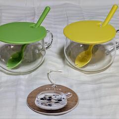 iwaki 耐熱ガラス スープカップ 2個セット
