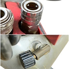 ○現状渡し■MAX マックス エアコンプレッサ 100V 60Hz専用 常圧 一般圧 電動工具 エアーツール AK-715P2[6] 中古品■ジモティ姫路の画像
