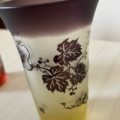 彫刻ガラス　ペアの画像