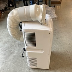 K2508-092 NAKATOMI 移動式エアコン MAC-20 2021年製 リモコン ドレンホース付き キズ汚れ有り 動作確認済み　の画像