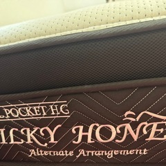  SilkyHoneyシングル マットレスの画像
