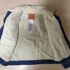 levi's 裏起毛デニムジャケット　150　 の画像