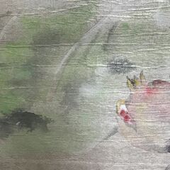 音丸耕堂 白菜石榴 音丸淳識 掛軸の画像