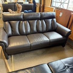 3人掛けソファ　背もたれ外せます