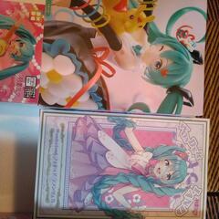 新品７点初音ミクフィギュア７点セットの画像