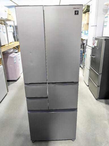 SHARP シャープ 6ドア 冷凍冷蔵庫 2020年製 502L SHARP 冷蔵庫 500L以上 二人暮らし 502L シャープ 観音開き