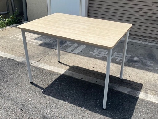 A643♠️シンプルテーブル ナチュラルW1000×D700×H700