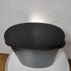 パール金属 袋のまま米びつ5kg用 ブラックの画像