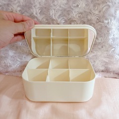 小物入れ 鏡つきの画像