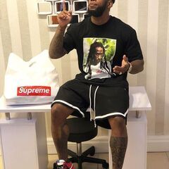 シュプリーム★19SS Buju Banton ブジュバントンプリントTシャツの画像