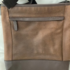 coach ショルダーバッグ　レザー　斜めがけの画像