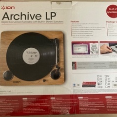 レコードプレーヤー ION Archive LPの画像