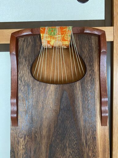 お琴（13弦）と琴柱一式 （運搬用ソフトケース付き）