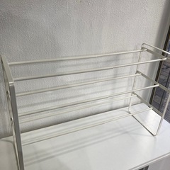 【ジモティー割】伸縮式 シューズラック（ID1170）の画像