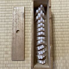 お琴（13弦）と琴柱一式　（運搬用ソフトケース付き）の画像