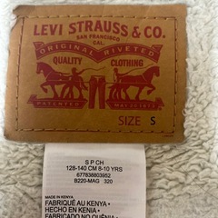 levi's 裏起毛 デニムジャケット　S
サイズ の画像