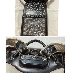 スカルデザイン レザーランドセルの画像