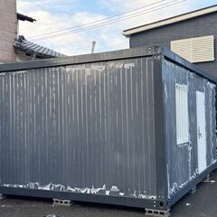 熊本から希少な特大ユニットハウス15畳6m×4m 高級別宅 事務所やお店などにも最適なゆったりサイズの画像