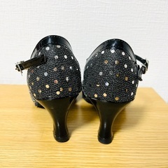 社交ダンス　兼用シューズ　22.5の画像